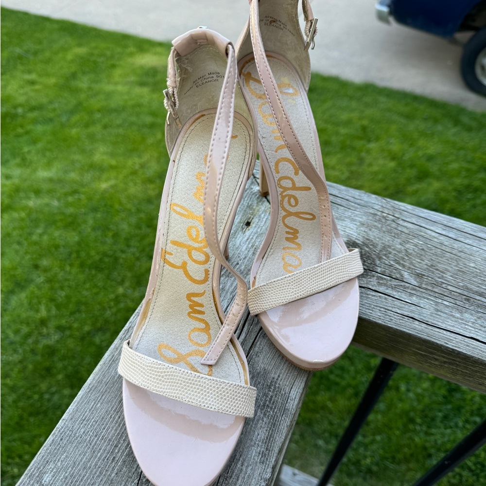 Sam Edelman Women's Pink Heeled Sandals